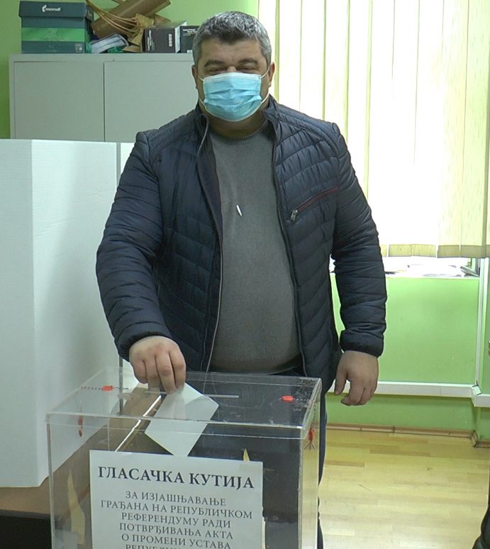 Rezultati Referenduma- Opština Ruma, Opština Irig
